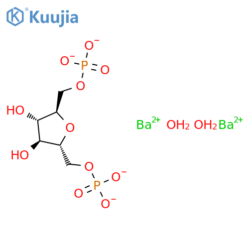 2,5-Anhydro-D-mannitol-1,6-diphosphate Dibarium Salt structure