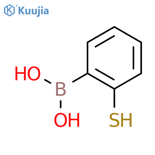 (2-Mercaptophenyl)boronic acid structure