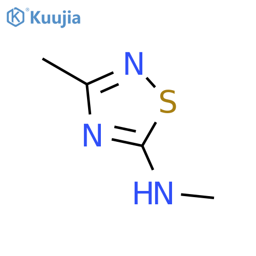 N,3-Dimethyl-1,2,4-thiadiazol-5-amine structure