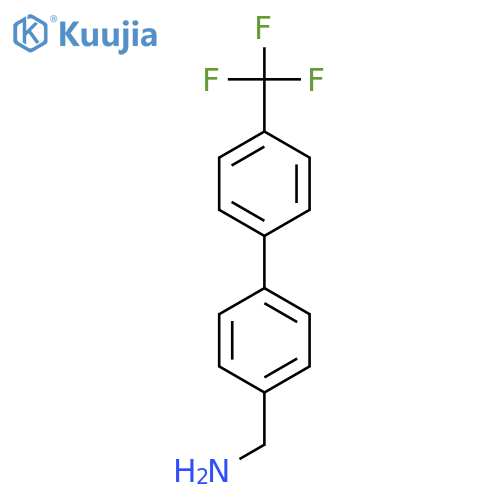 4-(4-TRIFLUOROMETHYLPHENYL)BENZYLAMINE structure