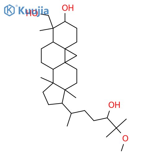 Cycloartane-3,24,25,28-tetrol; (3β,24S)-form, 25-Me ether structure