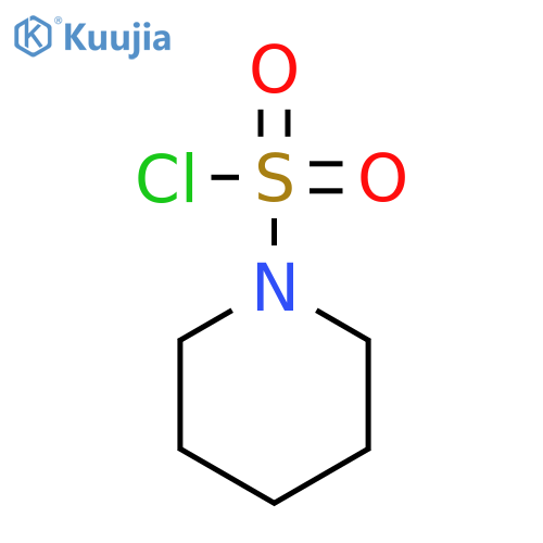 Piperidine-1-sulfonyl Chloride structure