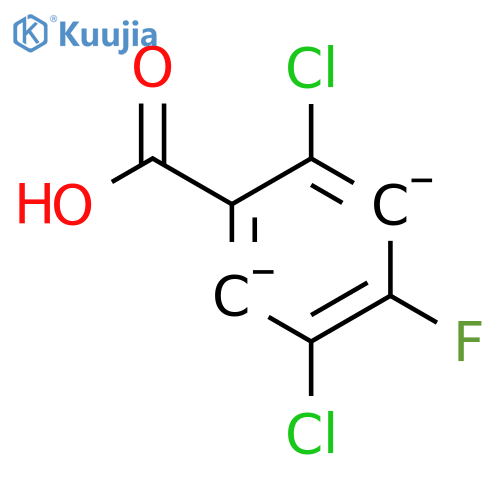 2,5-Dichloro-4-fluorobenzoic acid structure