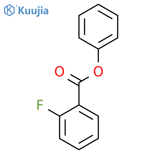 Phenyl 2-fluorobenzoate structure