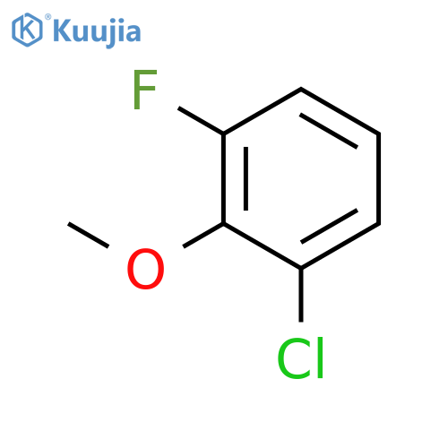 Benzene, chloro-1-fluoro-2-methoxy- structure