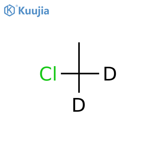 Ethane-1,1-d2,1-chloro- (7CI,8CI,9CI) structure