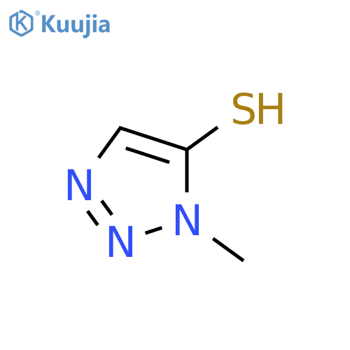 1-methyl-1H-1,2,3-triazole-5-thiol structure