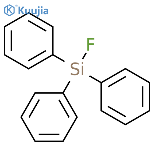 Fluorotriphenylsilane structure