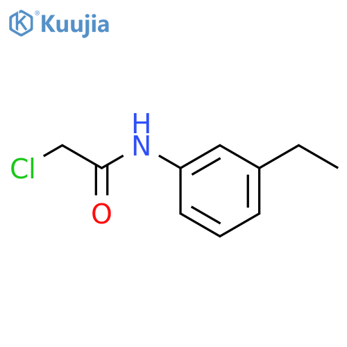 2-Chloro-N-(3-ethylphenyl)acetamide structure
