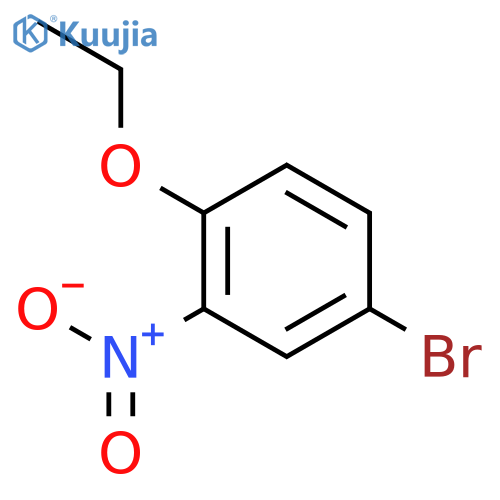 4-Bromo-1-ethoxy-2-nitrobenzene structure