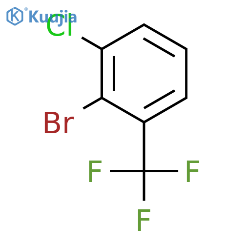 2-Bromo-1-chloro-3-(trifluoromethyl)benzene structure