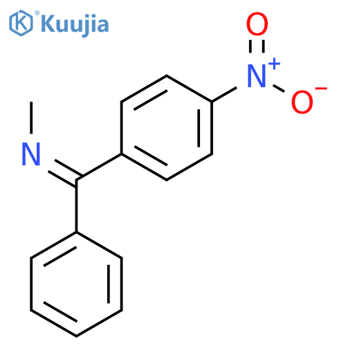 Methanamine, N-[(4-nitrophenyl)phenylmethylene]-, (Z)- structure