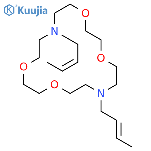 1,4,10,13-Tetraoxa-7,16-diazacyclooctadecane, 7,16-di-2-butenyl- structure