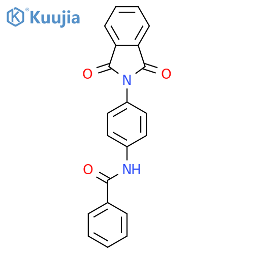 Benzamide, N-[4-(1,3-dihydro-1,3-dioxo-2H-isoindol-2-yl)phenyl]- structure