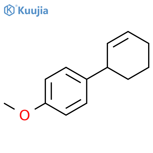 BENZENE, 1-(2-CYCLOHEXEN-1-YL)-4-METHOXY- structure