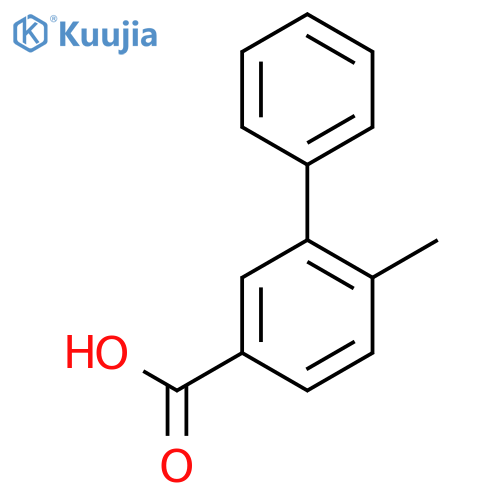[1,1'-BIPHENYL]-3-CARBOXYLIC ACID, 6-METHYL- structure