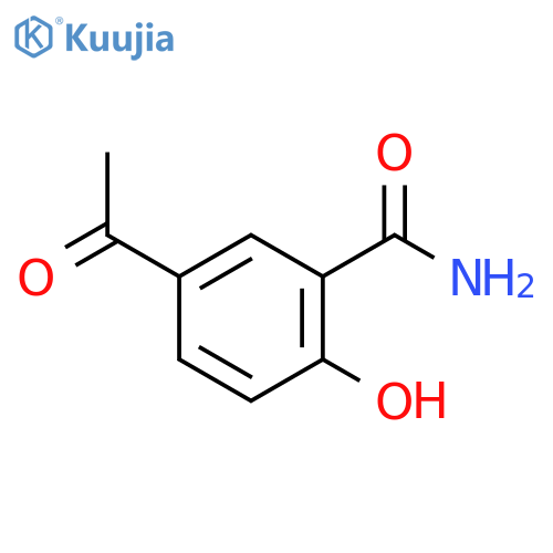 5-Acetylsalicylamide structure