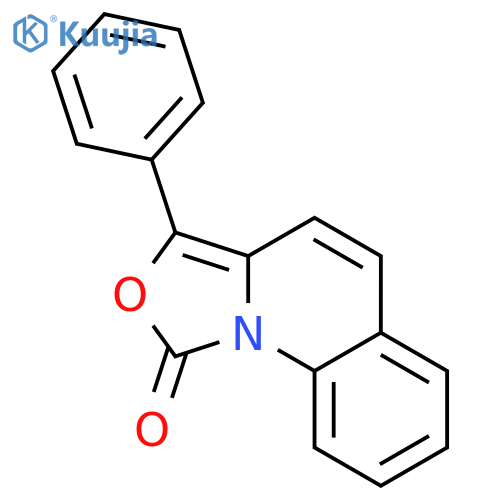 1H-Oxazolo[3,4-a]quinolin-1-one,3-phenyl- structure
