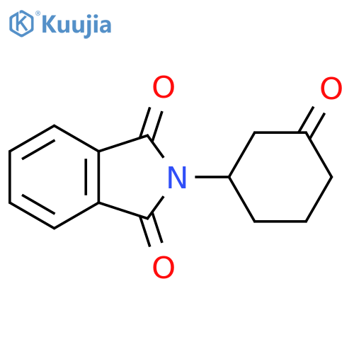 2-(3-oxocyclohexyl)-2,3-dihydro-1H-isoindole-1,3-dione structure