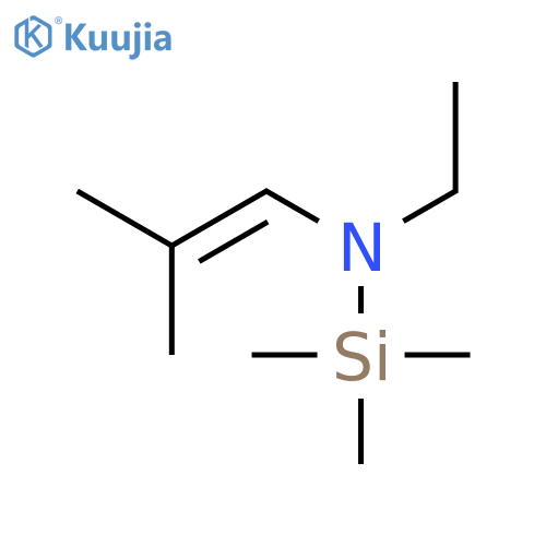 Silanamine, N-ethyl-1,1,1-trimethyl-N-(2-methyl-1-propenyl)- structure