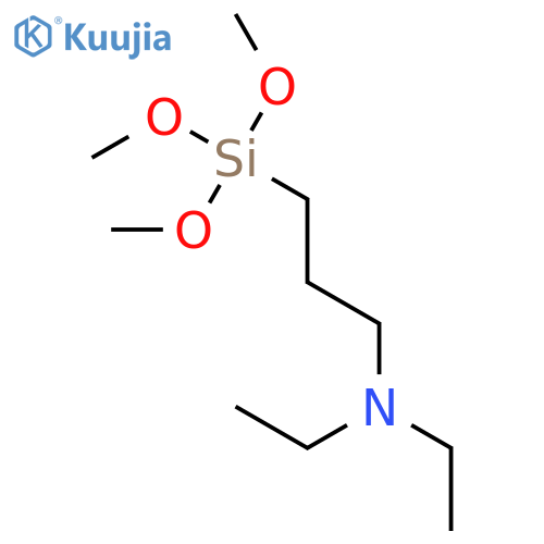 3-(Diethylamino)propyltrimethoxysilane structure
