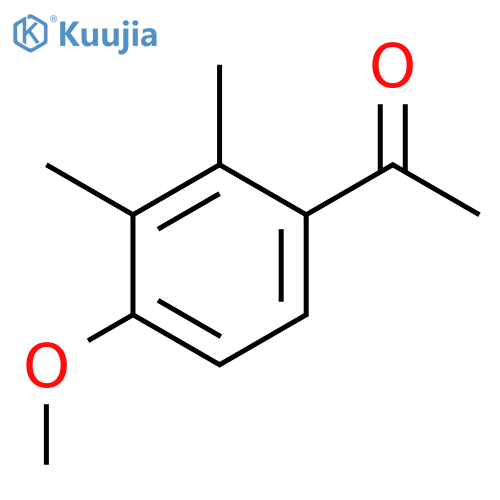 1-(4-methoxy-2,3-dimethylphenyl)ethanone structure