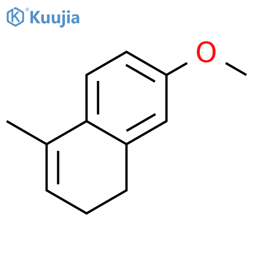 Naphthalene, 1,2-dihydro-7-methoxy-4-methyl- structure