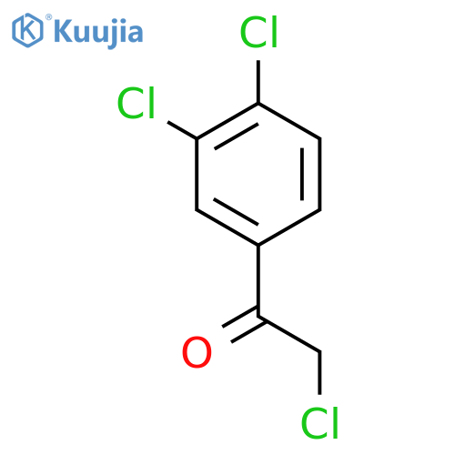 2-chloro-1-(3,4-dichlorophenyl)ethan-1-one structure