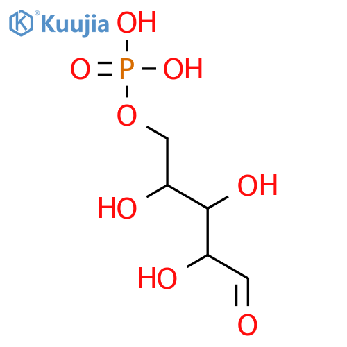 D-ribose 5-(dihydrogen phosphate) structure