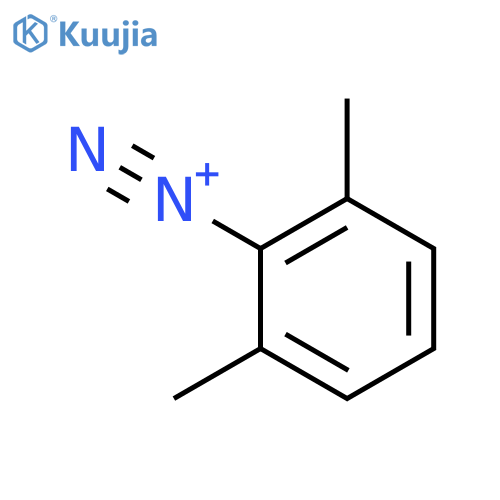 Benzenediazonium, 2,6-dimethyl- structure