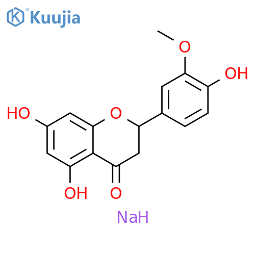 HOMOERIODICTYOL,SODIUMSALT structure