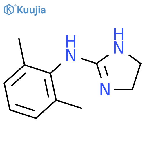 1H-Imidazol-2-amine, N-(2,6-dimethylphenyl)-4,5-dihydro- structure