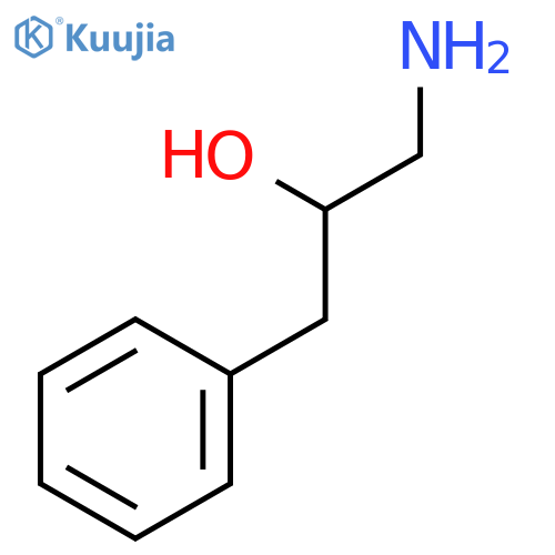 1-Amino-3-phenylpropan-2-ol structure