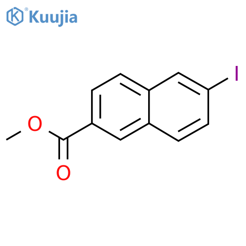 Methyl 6-iodo-2-naphthoate structure