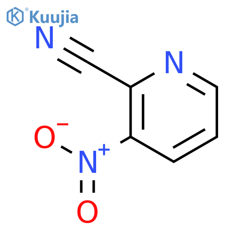 3-nitropyridine-2-carbonitrile structure