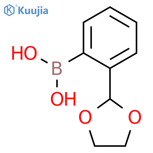 BORONIC ACID, [2-(1,3-DIOXOLAN-2-YL)PHENYL]- structure