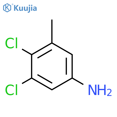 3,4-Dichloro-5-methylaniline structure