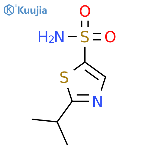 2-(propan-2-yl)-1,3-thiazole-5-sulfonamide structure