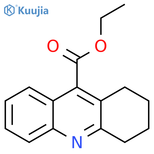 1,2,3,4-Tetrahydro-acridine-9-carboxylic acid ethyl ester structure