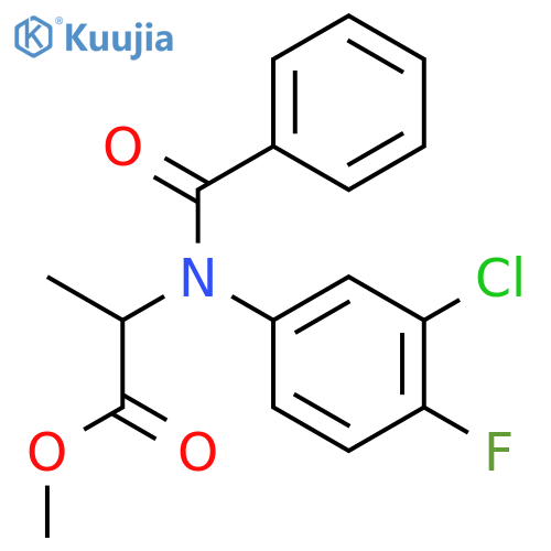 Flamprop-methyl structure