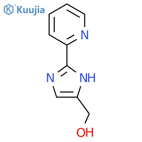 4-Hydroxymethyl-2-pyridin-2-yl-3H-imidazole structure