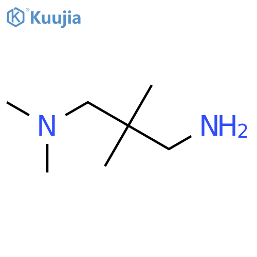 (3-amino-2,2-dimethylpropyl)dimethylamine structure