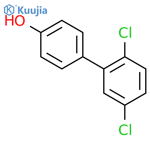 [1,1'-Biphenyl]-4-ol,2',5'-dichloro- structure