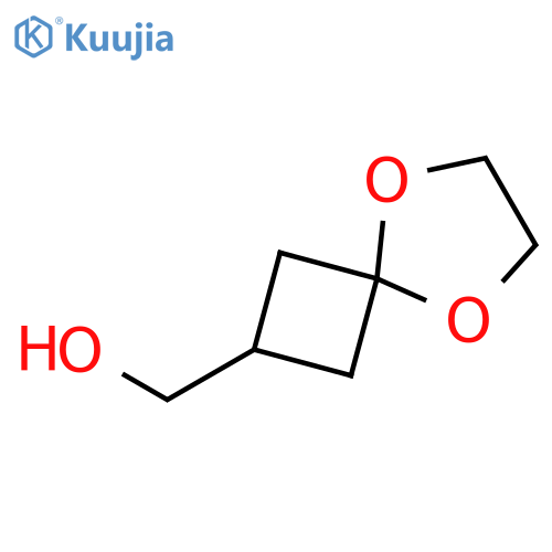5,8-dioxaspiro[3.4]octan-2-ylmethanol structure