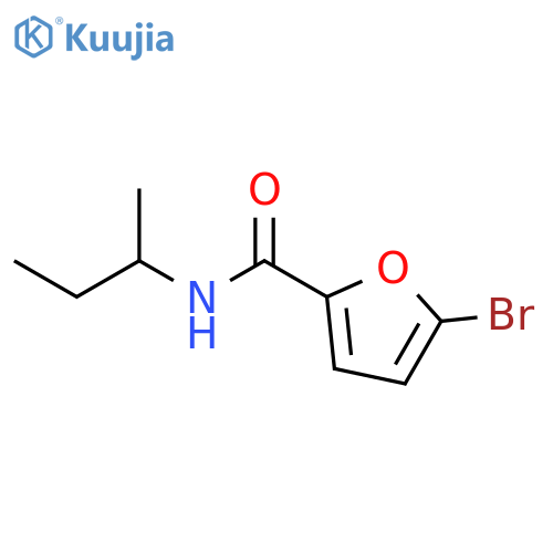 5-Bromo-N-(sec-butyl)-2-furamide structure