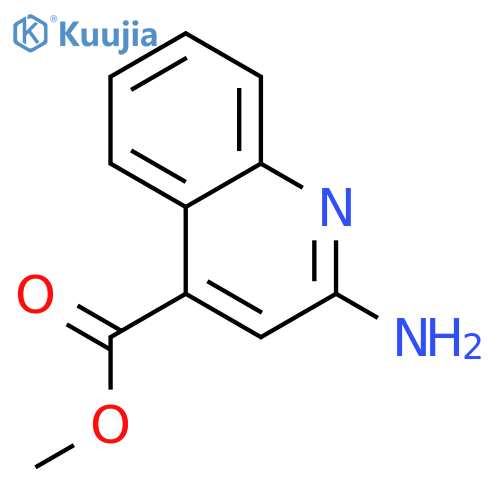 methyl 2-aminoquinoline-4-carboxylate structure