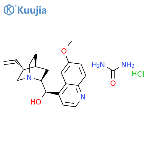 Quinine urea dihydrochloride structure