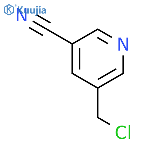 5-(Chloromethyl)nicotinonitrile structure