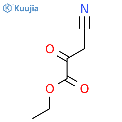 Ethyl 3-cyano-2-oxopropanoate structure