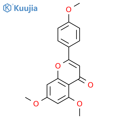 5,7,4'-Trimethoxyflavone structure